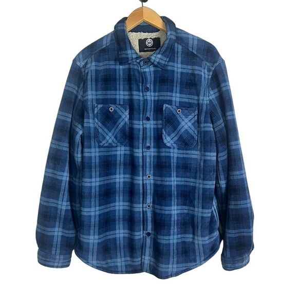 Weatherproof Blue Flannel Plaid Size XXL - Picture 10 of 10